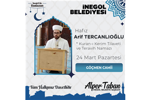 Hafız Arif Tercanlıoğlu Kuran-ı Kerim Tilaveti ve Teravih Namazı